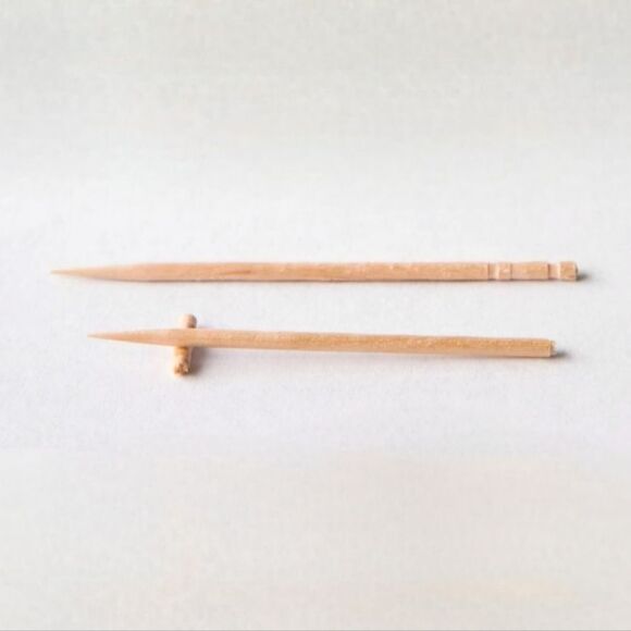 Bistro Ceramic PICK UPS Toothpick Holder with Toothpicks - Picture 6 of 6